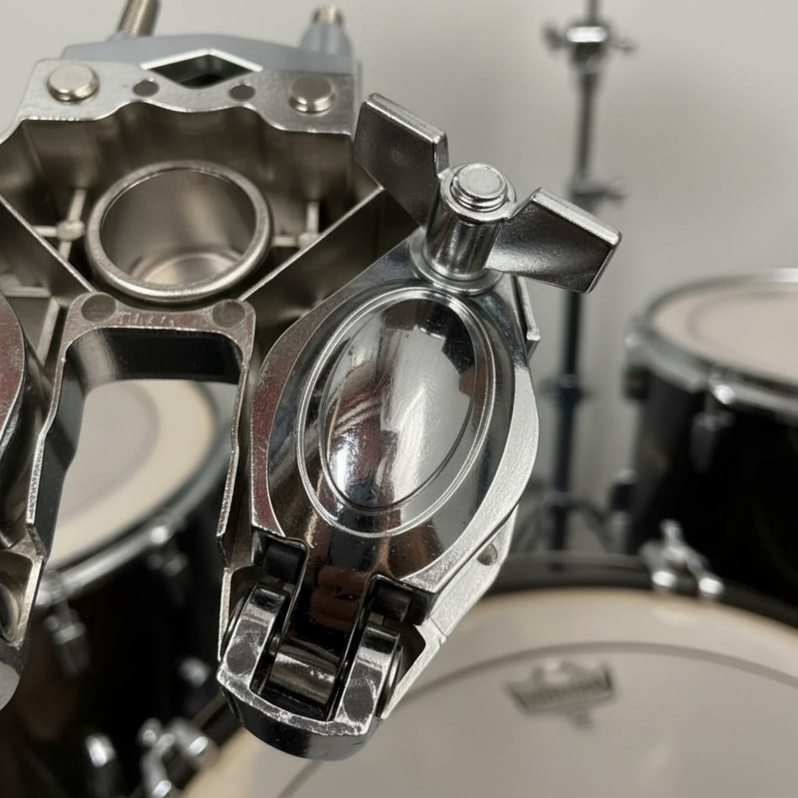 Drum Kit Tom Bracket Easy Installation Tom Holder Bracket Stable for Drummers