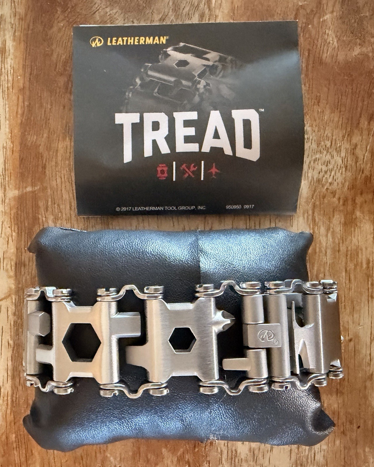Leatherman Tread STYLE Stainless Steel Multitool Bracelet