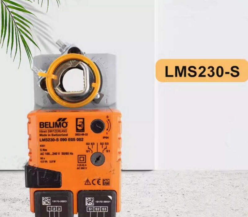 1PC BELIMO LMS230-S Damper Actuator 5 Nm, AC 100...240 V