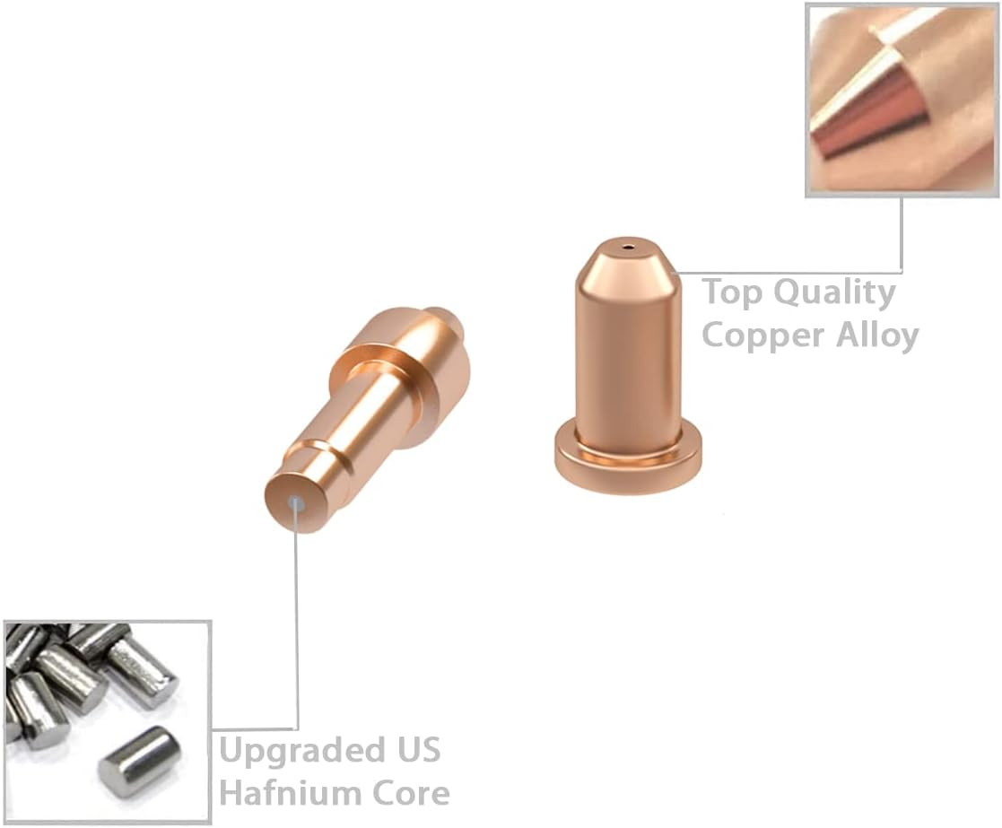 Upgraded Plasma Cutter Consumables Kit Tips for Miller Spectrum 625...