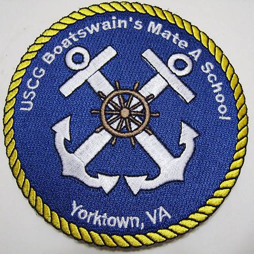 USCG PATCH BOATSWAIN'S MATE A SCHOOL:KY10-2