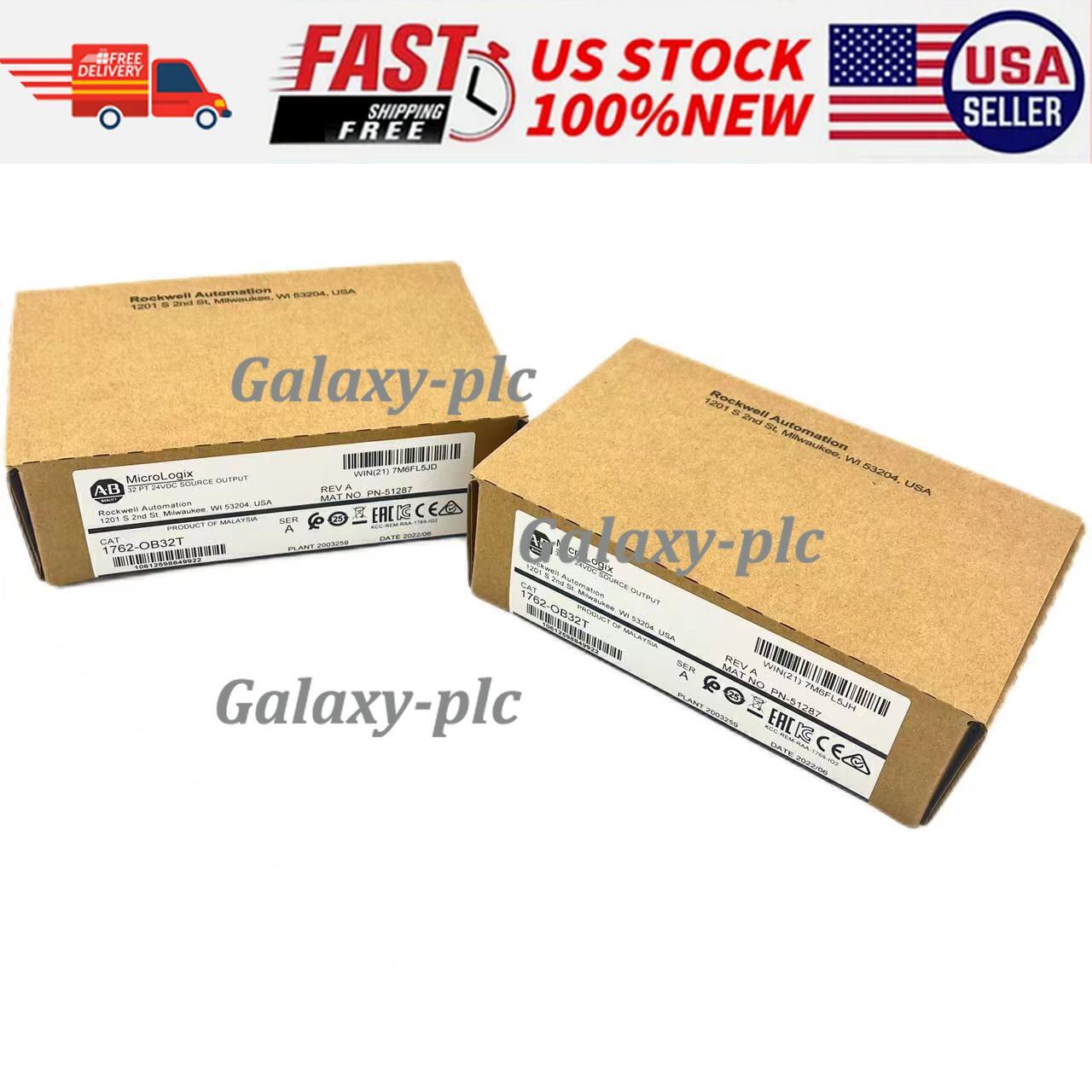 New Sealed AB 1762-OB32T MicroLogix 32 Point D/O Module 1762OB32T US Free Tax