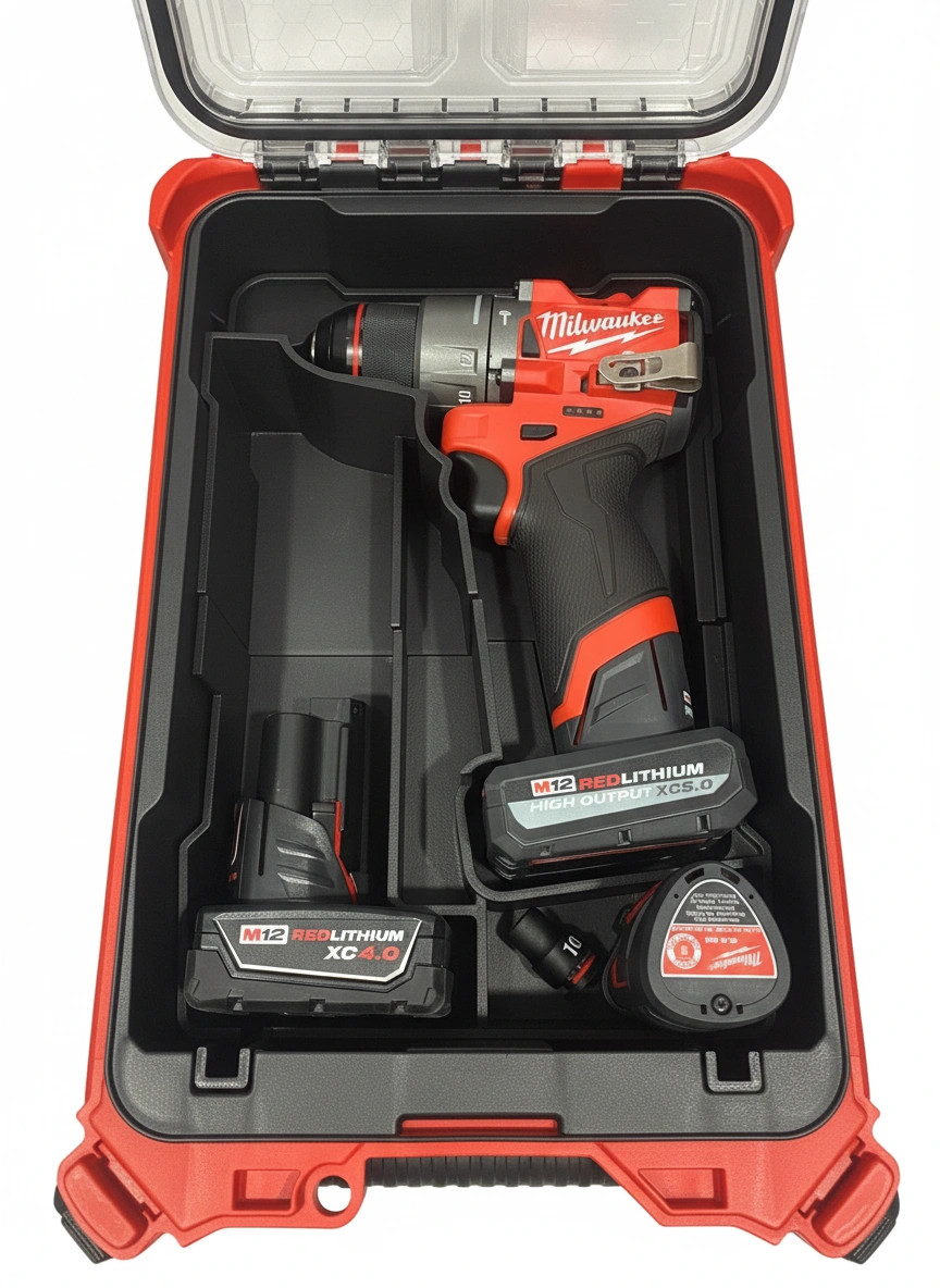Milwaukee 3403-20 Drill Insert for PACKOUT Organizer (Insert Only)