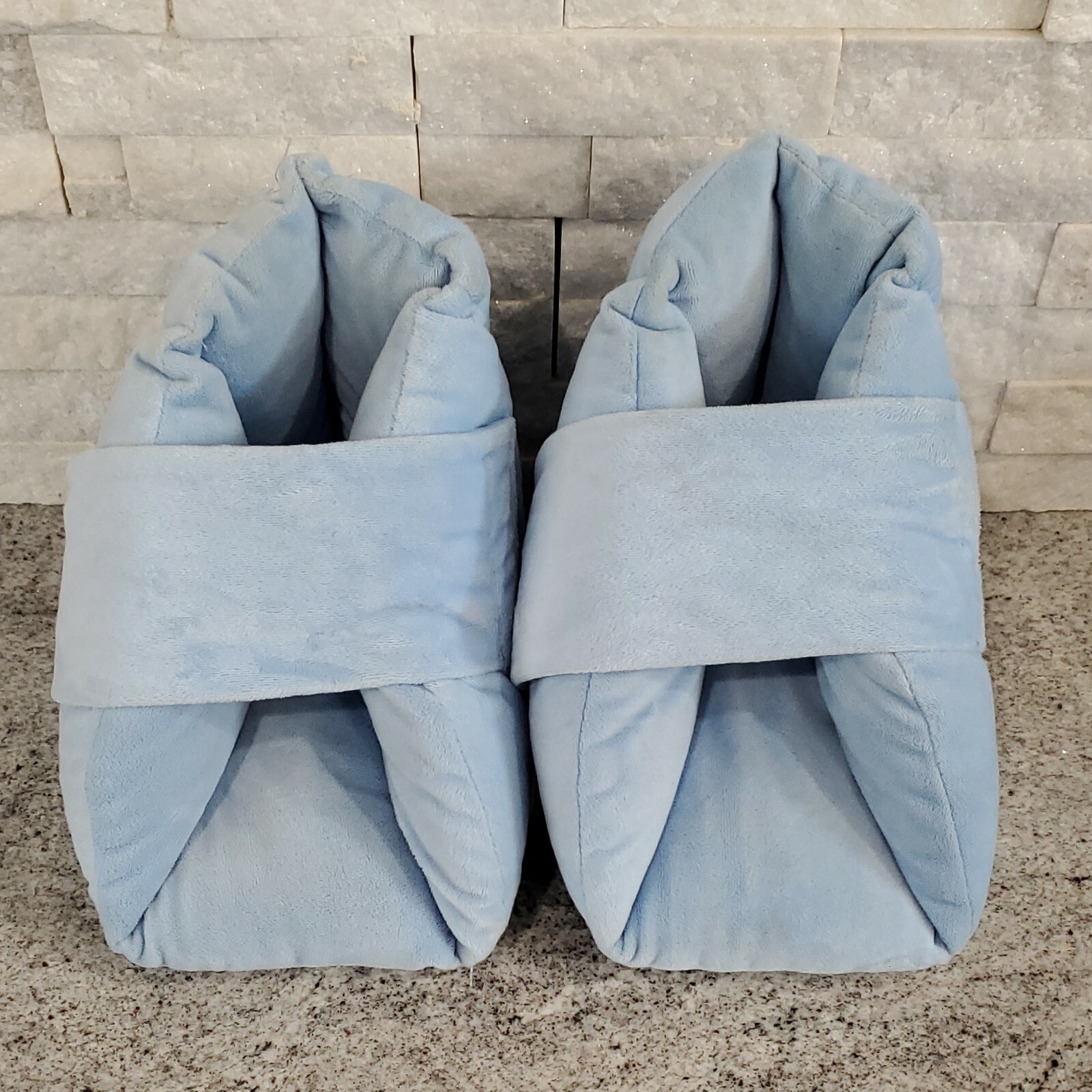 Skil-Care Ultra Soft Heel Cushion Set of 2 Light Blue Foot Care, Medium