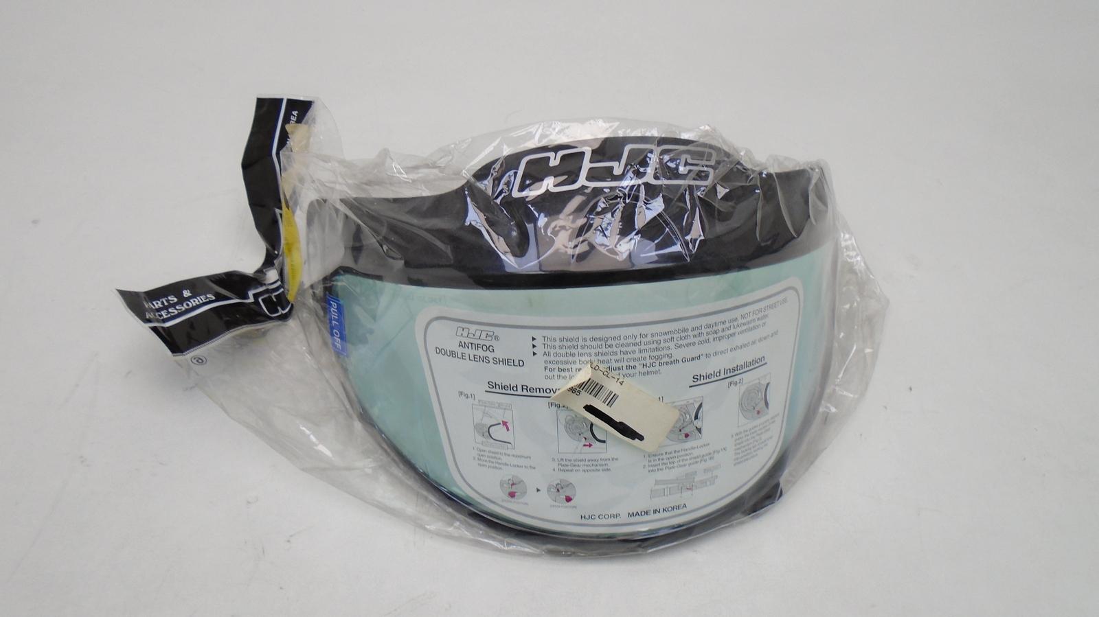 HCJ 59-965 HJ-07 ANTIFOG DOUBLE LENS FACE SHIELD CLEAR SNOWMOBILE