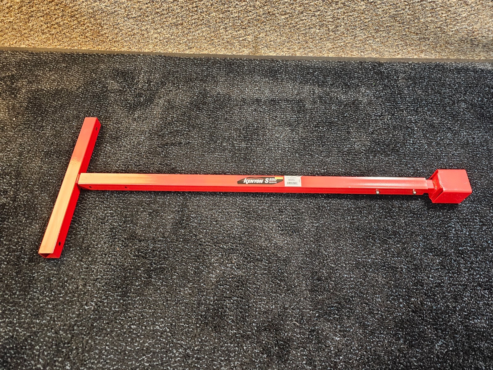 Kenyon 85491 Adjustable Operating Wrench 3'-5' Extendable Welded T-Handle Red