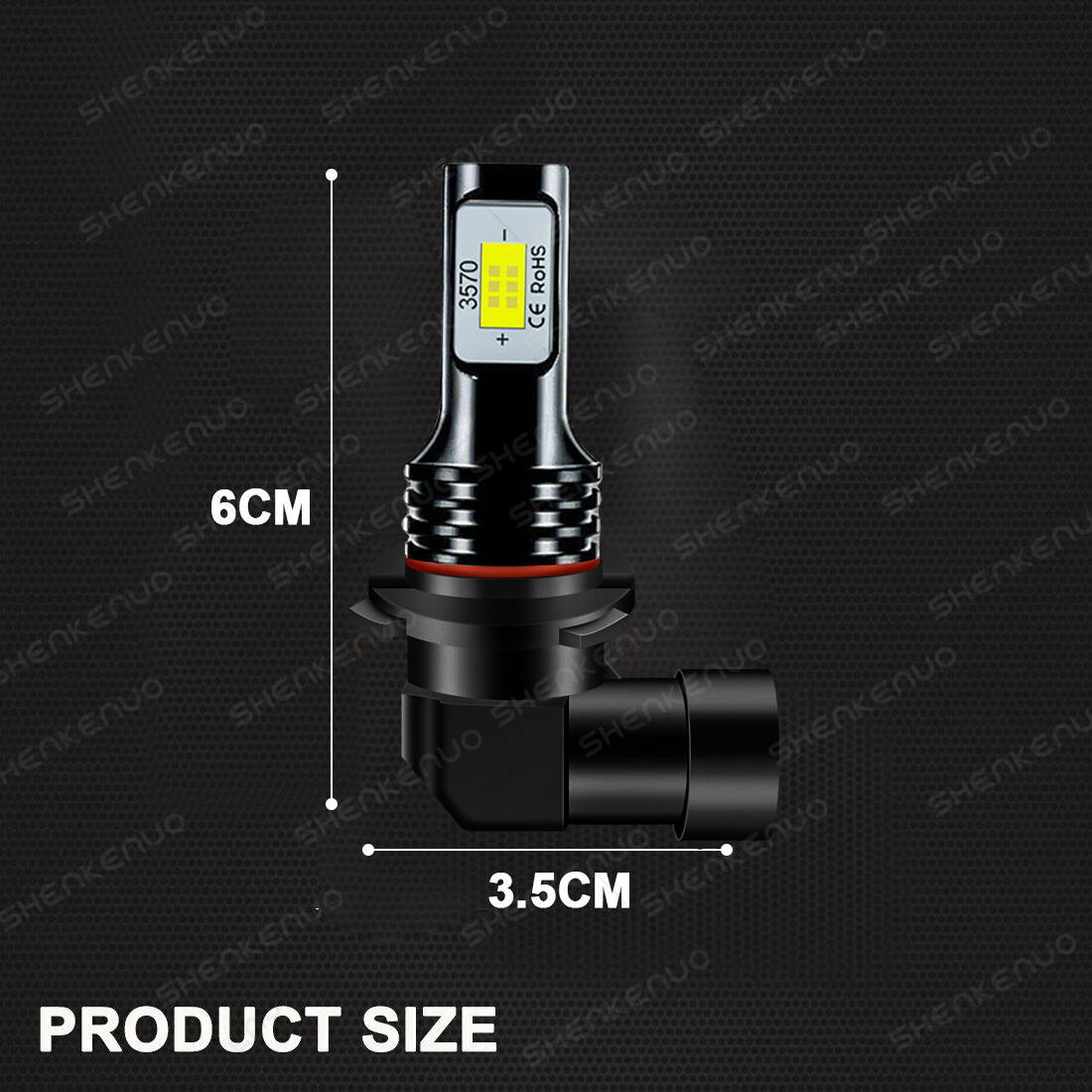 For Subaru Outback Legacy 2005-2013 2014 High/Low Beam LED Headlight Bulbs 6000K