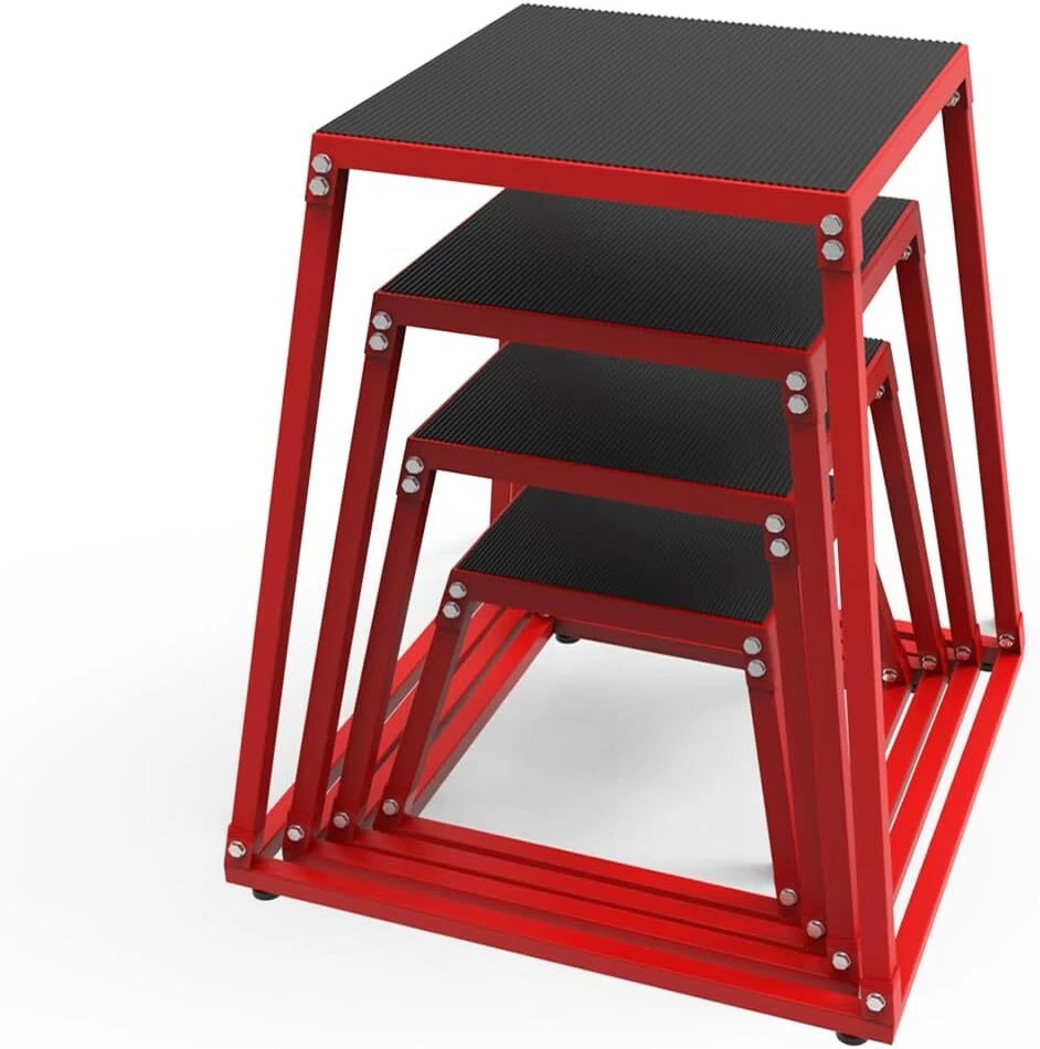 12/18/24/30 Inch Plyometric Jump Box Fitness Exercise Plyo Box Step Cross