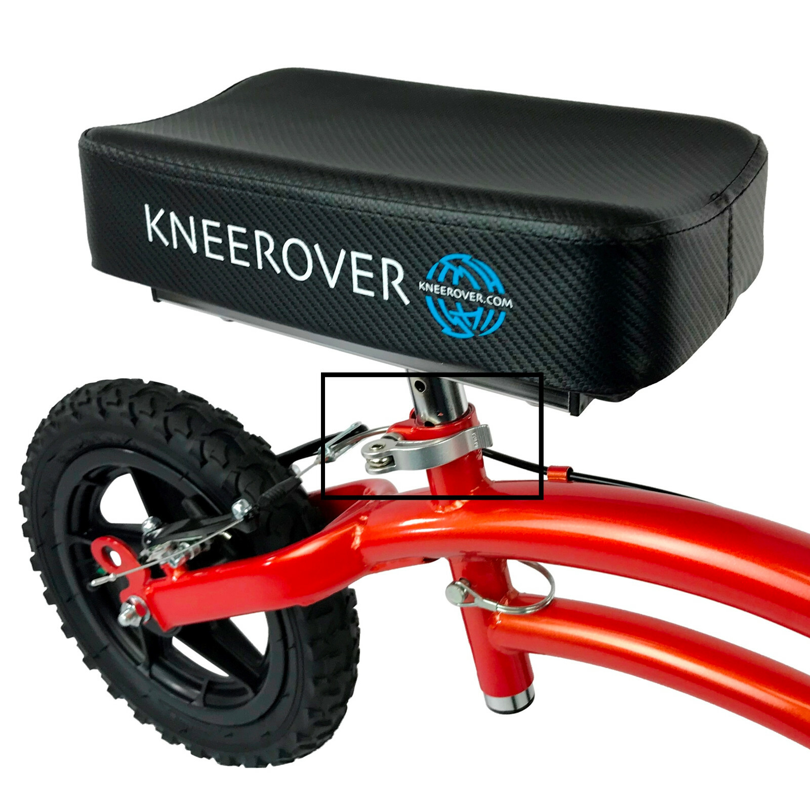 KneeRover Compression Lock with Release Lever for Knee Platform