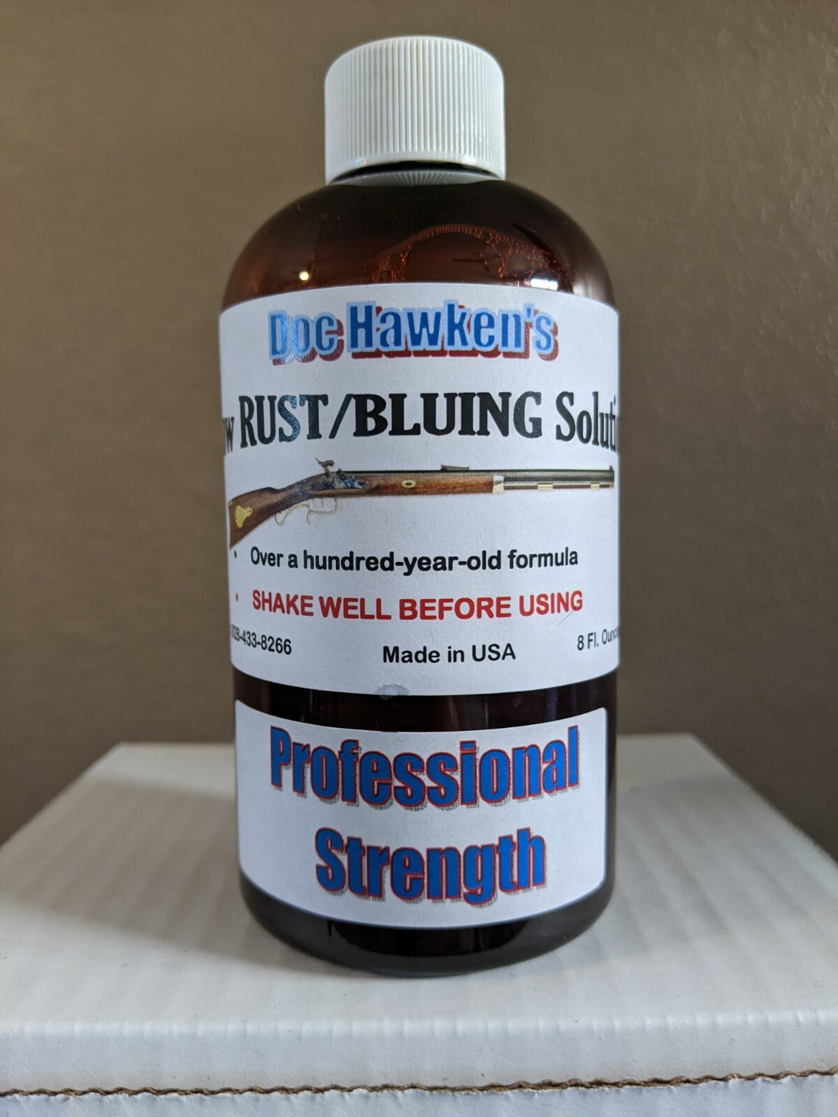 4 oz Slow Blu/Rust Agent Thompson Center Hawken Renegade CVA  Muzzleloader Acid