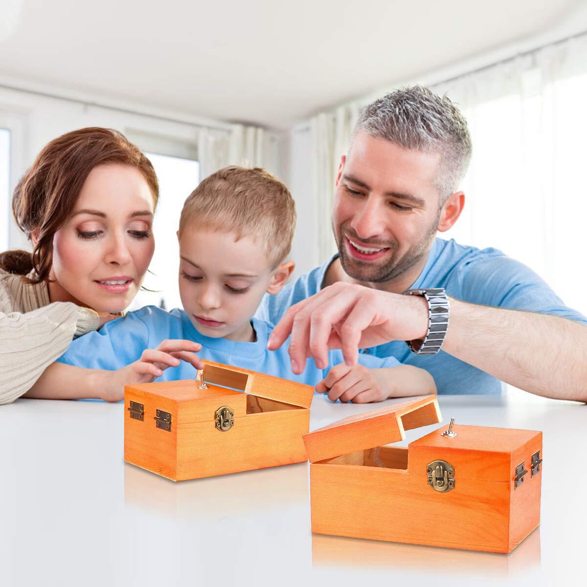 Turns Itself Off in Wooden Storage Box Alone Machine Fully Assemb
