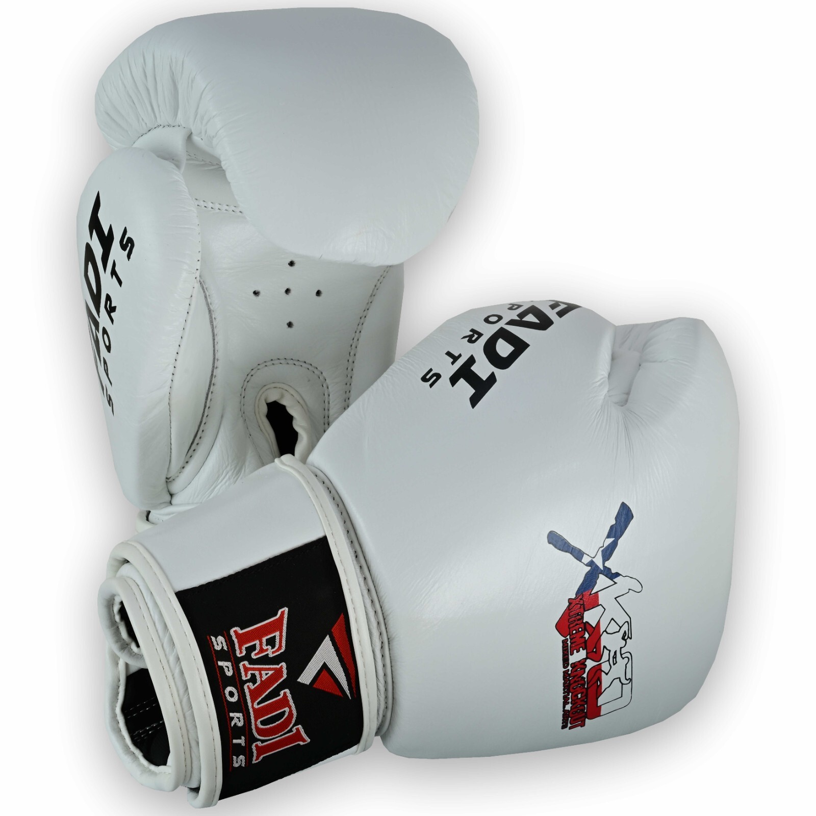 FADI Leather Boxing Gloves Kickboxing Muay Thai Sparring Training Sparring Gear