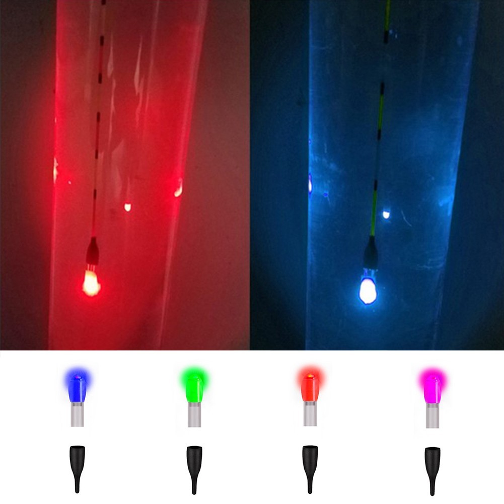 2pcs 2*fish float light Fish Float Light Float Tail Light Electronic Light
