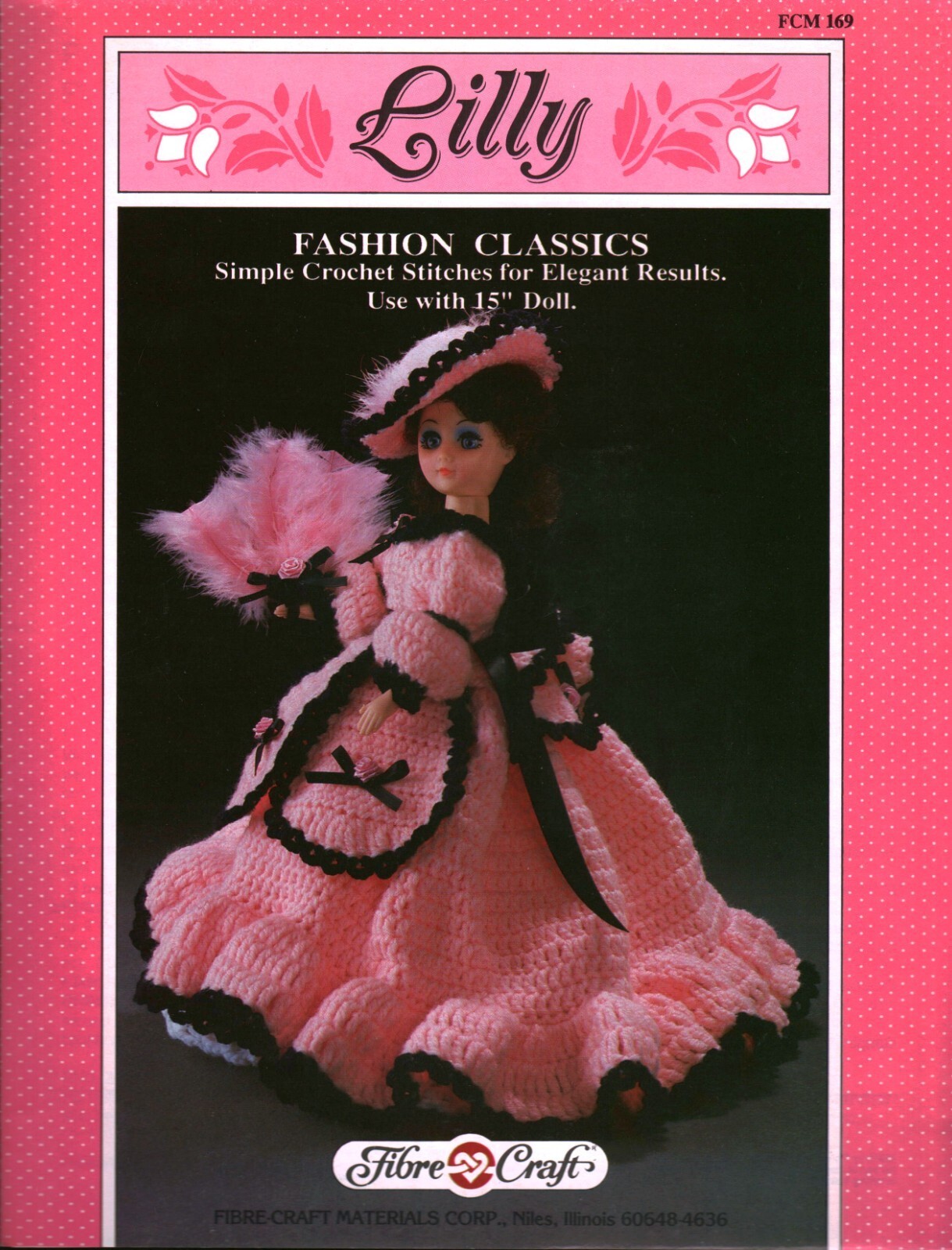Lily Fashion Classics to Crochet Doll Clothes | Fibre Craft FCM169