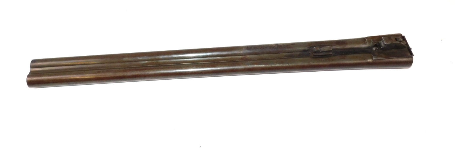 Hunter Arms The Fulton SxS 12 Ga 22" Cut Off Barrel AF948