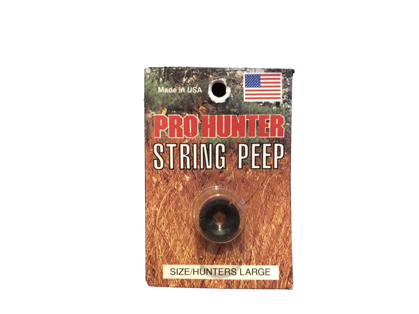GWS Pro Hunter String Peep Large Black 10084