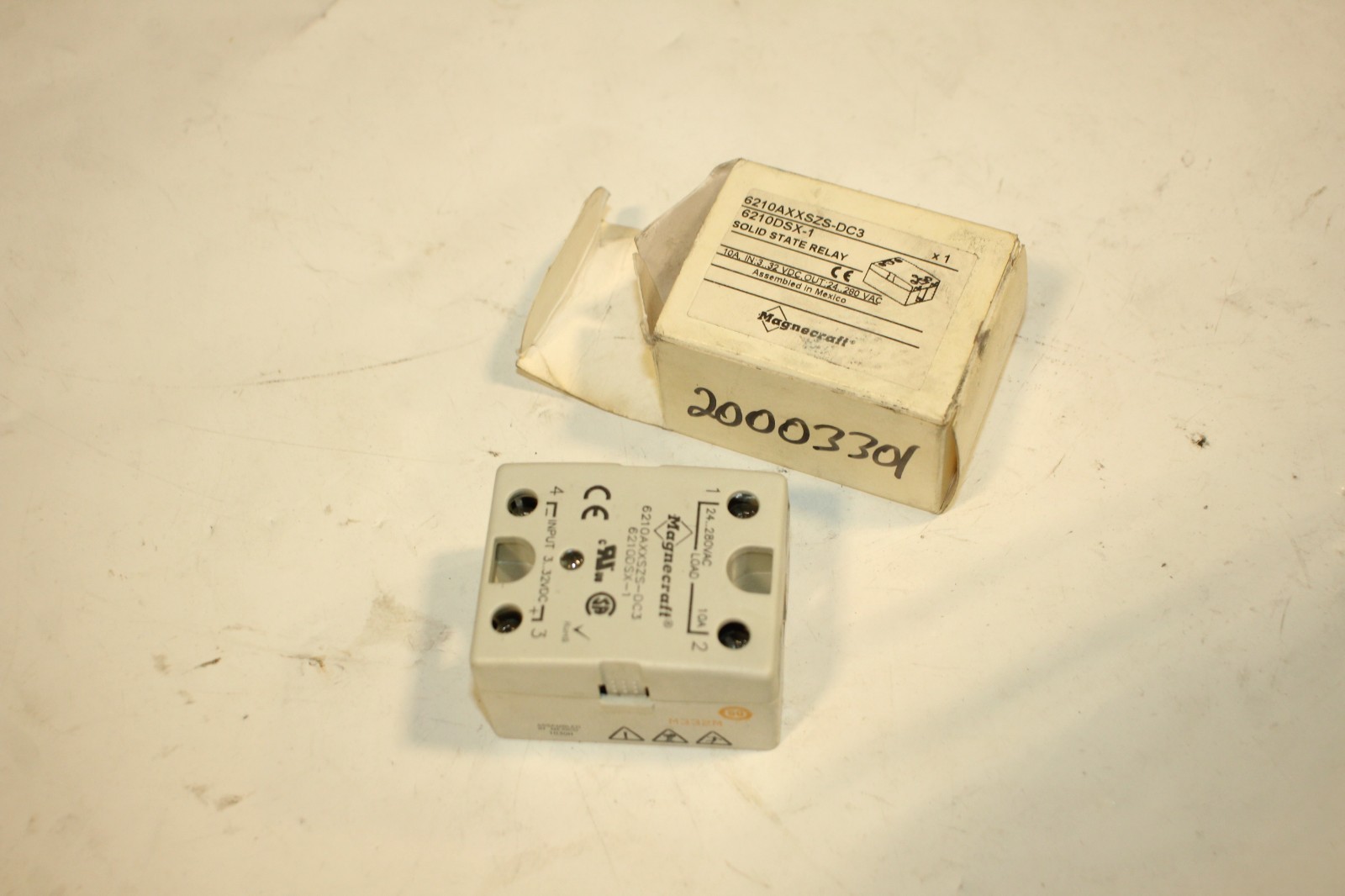 Magnecraft Solid State Relay 6210DSX-1 6210AXXSZS-DC3