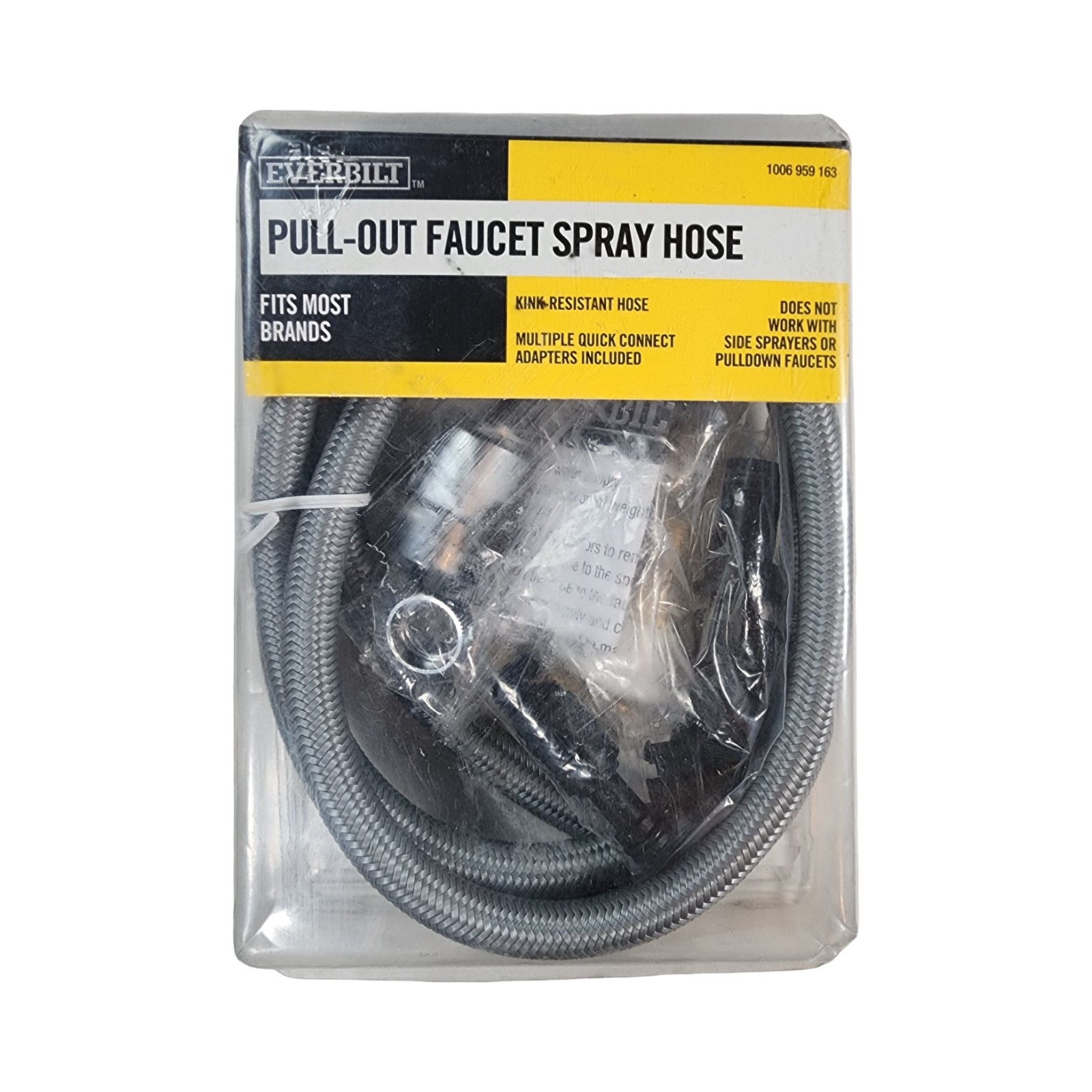 Everbilt 865010 Kitchen Pullout Faucet Replacement Spray Hose 58-in New Open Box