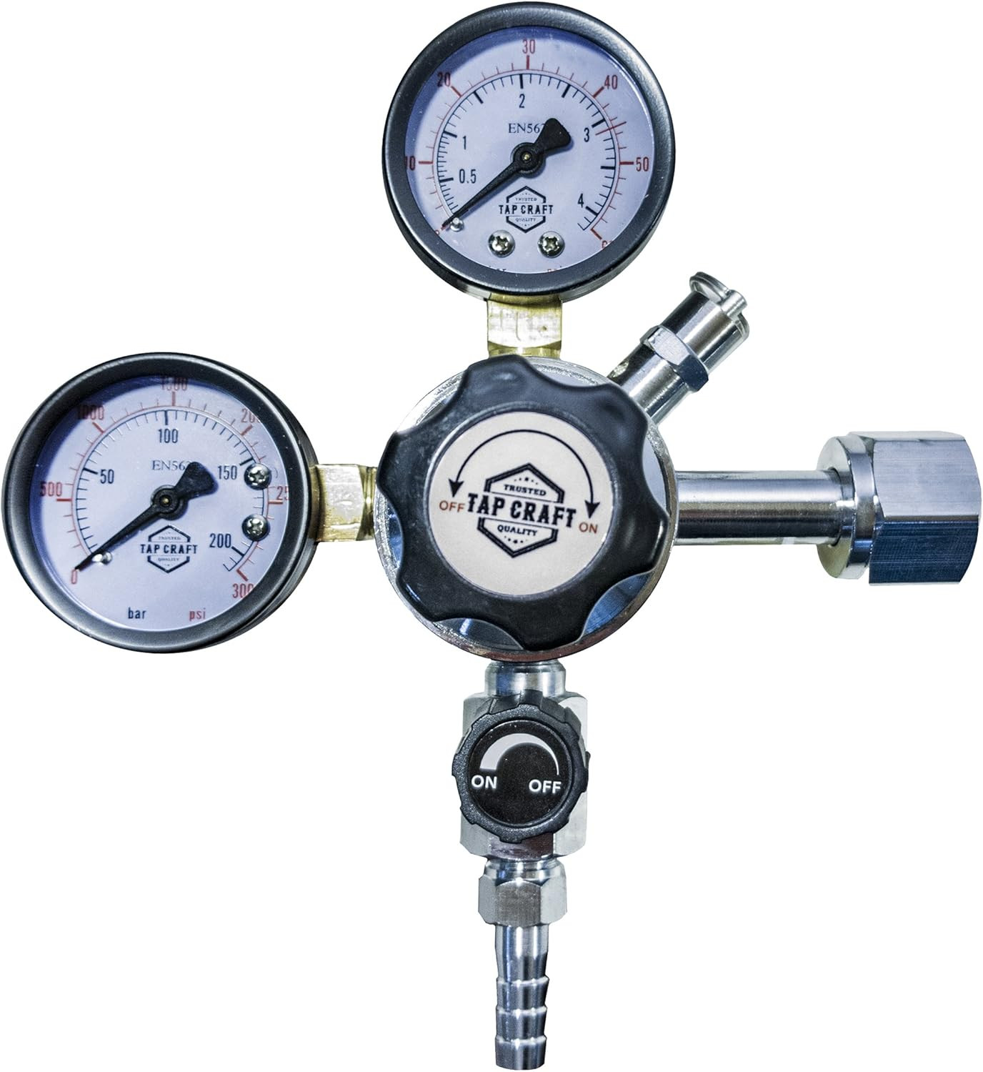 Co2 Regulator Dual Gauge Heavy Duty Pro Series Draft Beer Homebrew Kegerator