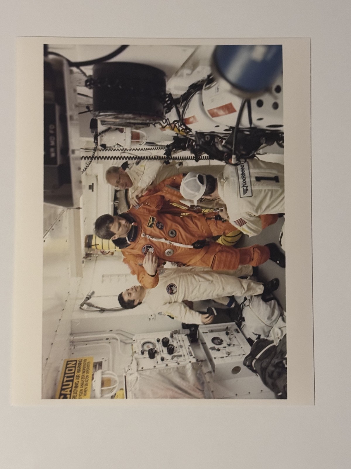 NASA STS-57 Janice Voss At Pad 39B During TCDT Press Photo