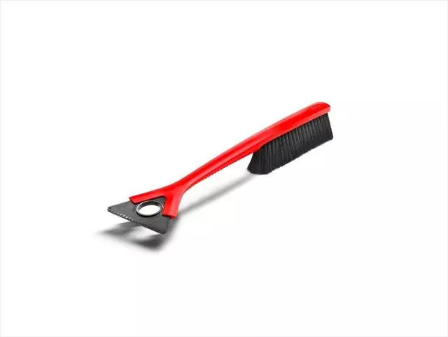 Genuine Audi Red & Black Ice Scraper W/ Snowbrush 80A-096-010-A