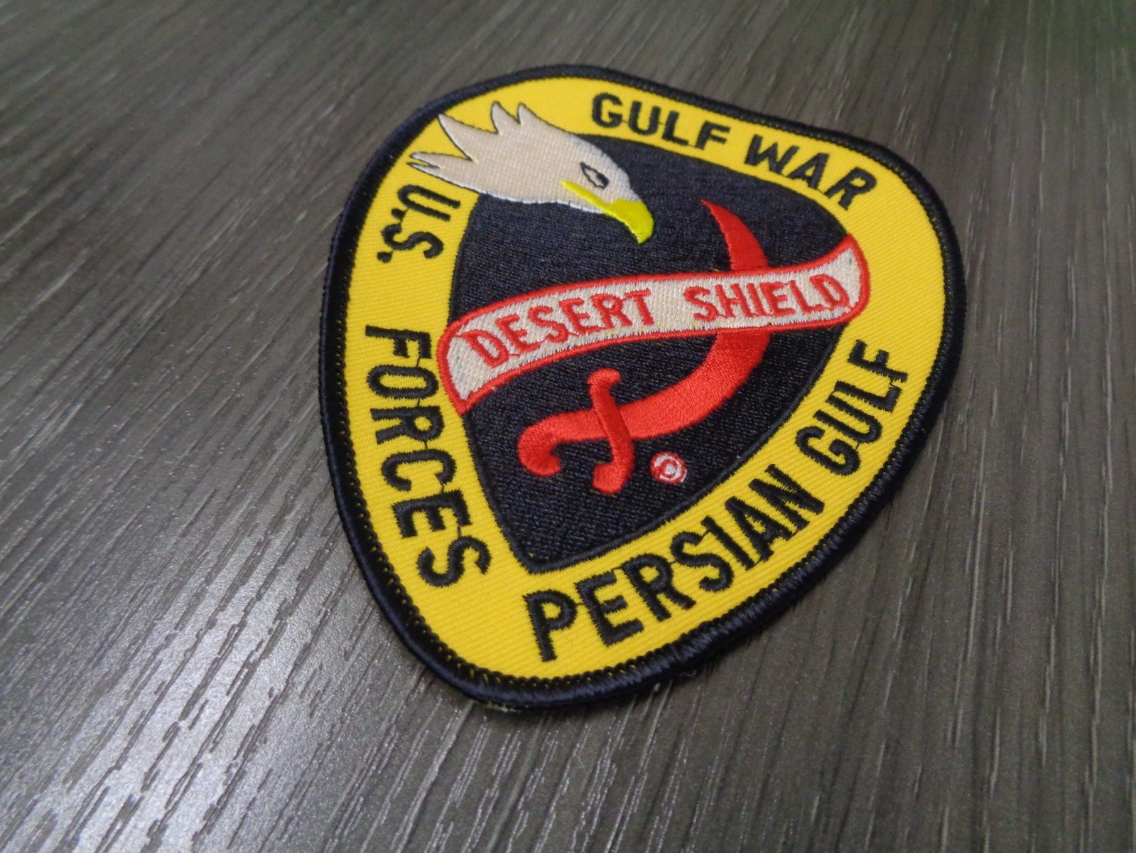 Gulf War Desert Shield U.S. Forces Persian Gulf Patch Desert Storm NEW