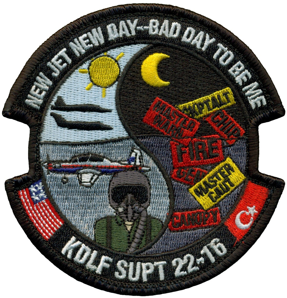 USAF LAUGHLIN SPECIALIZED UNDERGRADUATE PILOT TRAINING CLASS 2022-16 PATCH