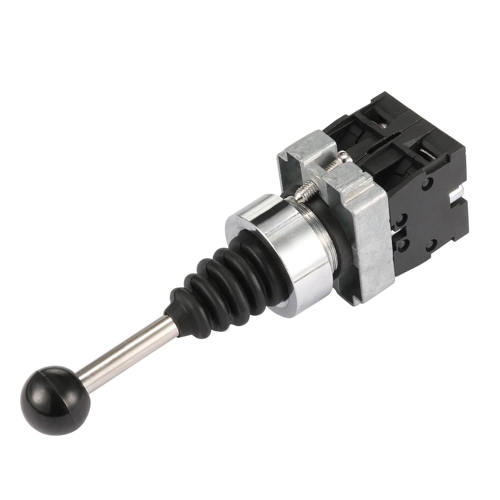 Joystick Switch 2 Position 2NO Latching Type AC 600V 10A 22mm Panel Mount