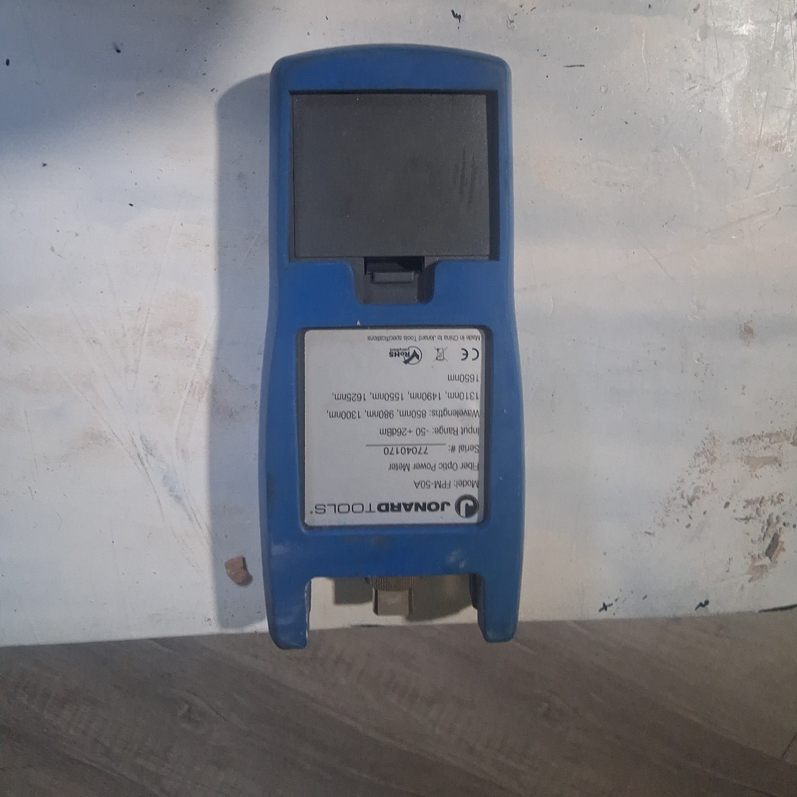 Jonard Tools Fpm-50A Fiber Optic Power Meter,Lcd Display