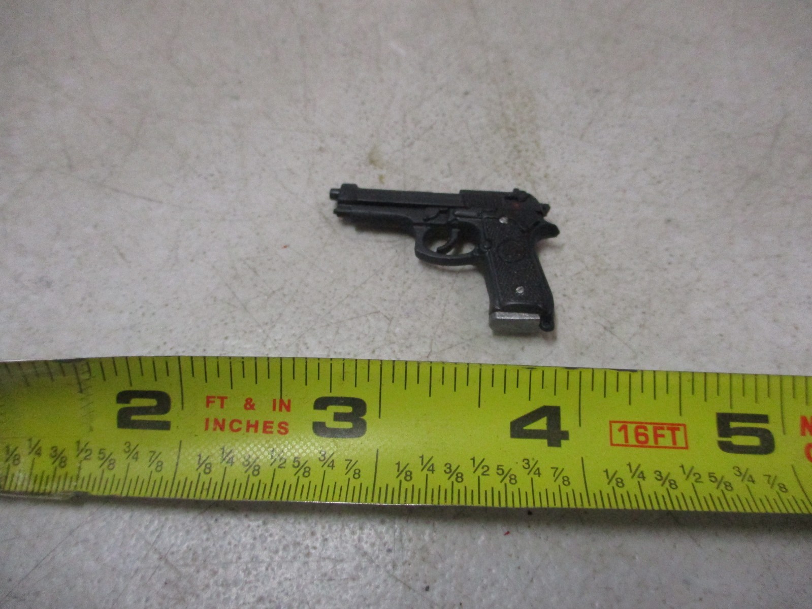 Military Pistol for Hot Toys or Elite Force 12 Inch Figures