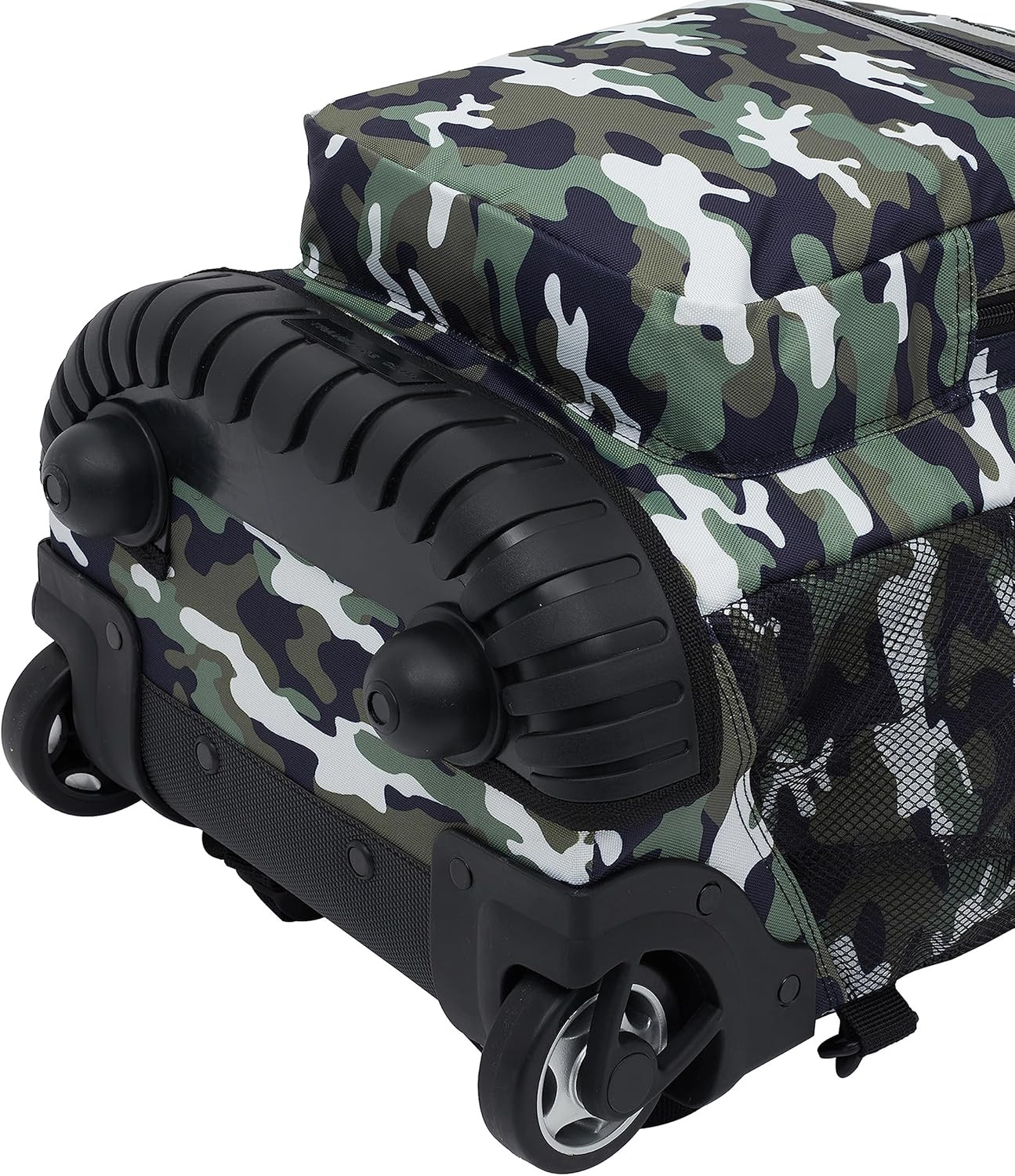 18" Rolling Backpack with Shoulder Straps, Camo