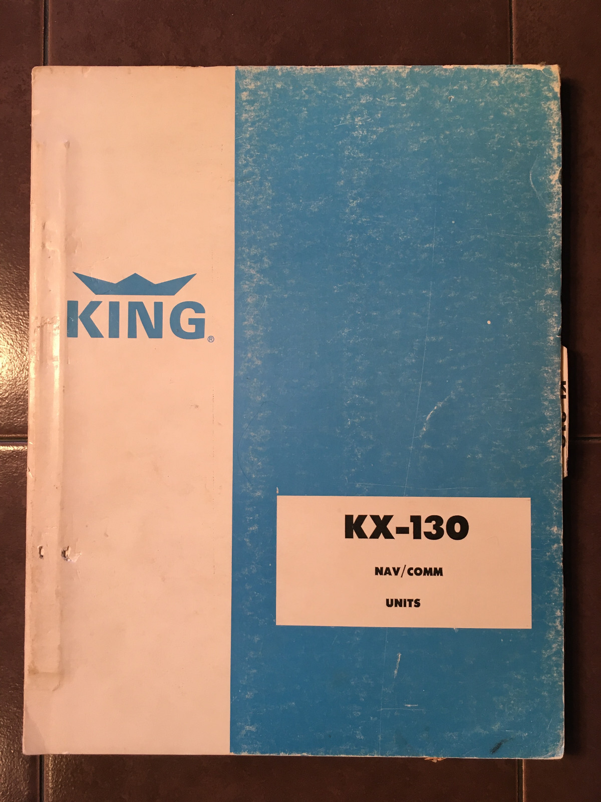 King KX-130 Service & Parts Manual. for KN-50A, KI-210 & KY-95