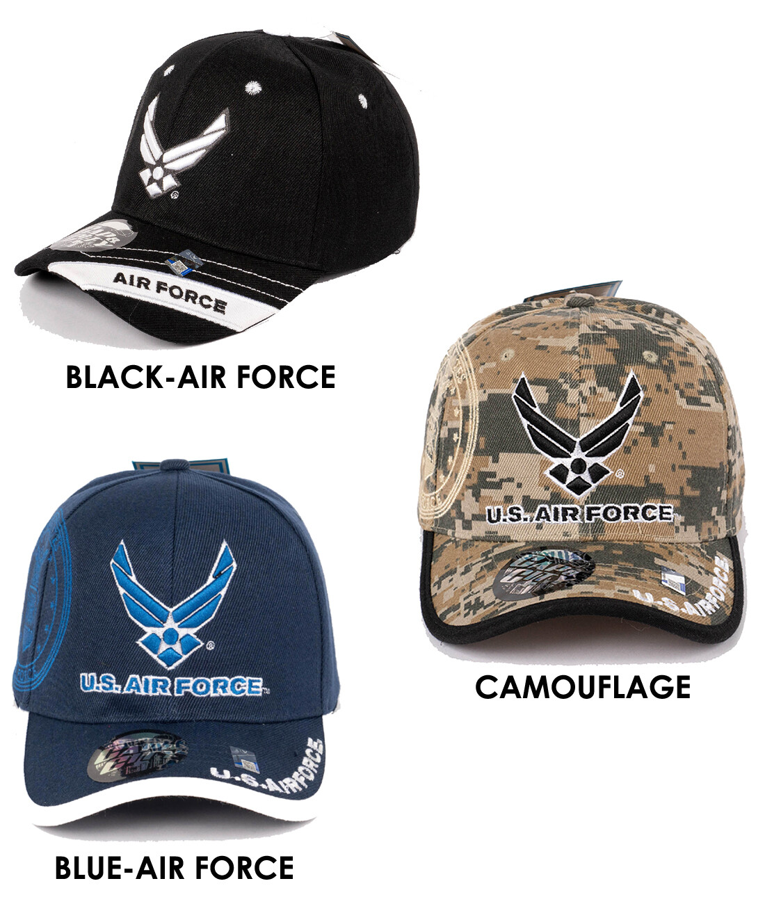 U.S. Air Force Veteran Hat Air Force Military Officially Licensed Baseball Cap