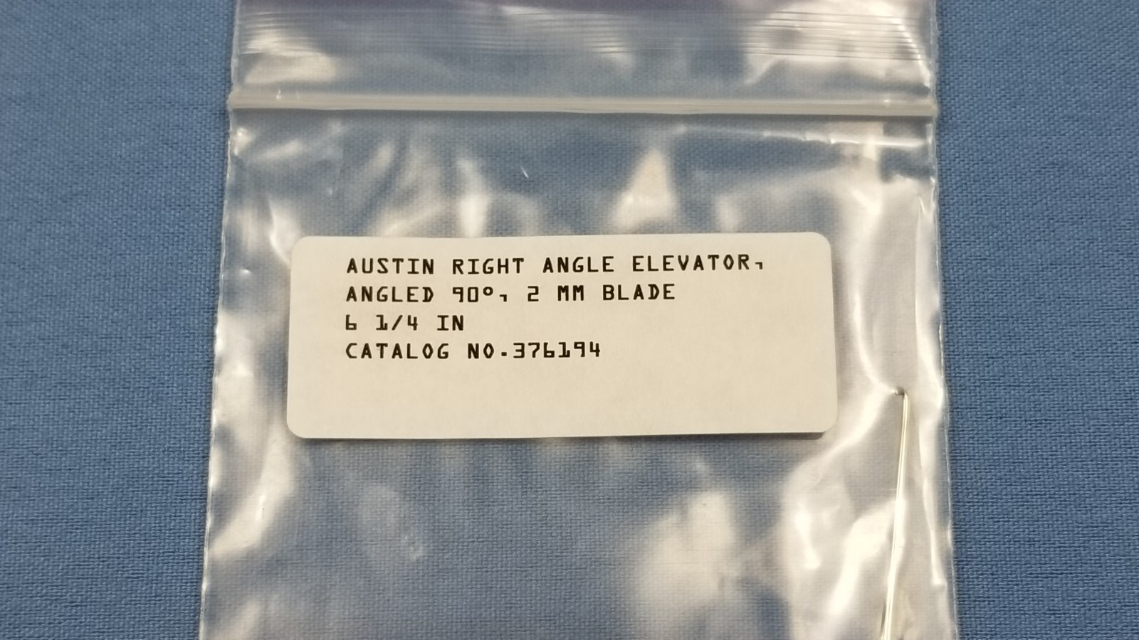 German Stainless Steel Austin Right Angle Elevator 376194