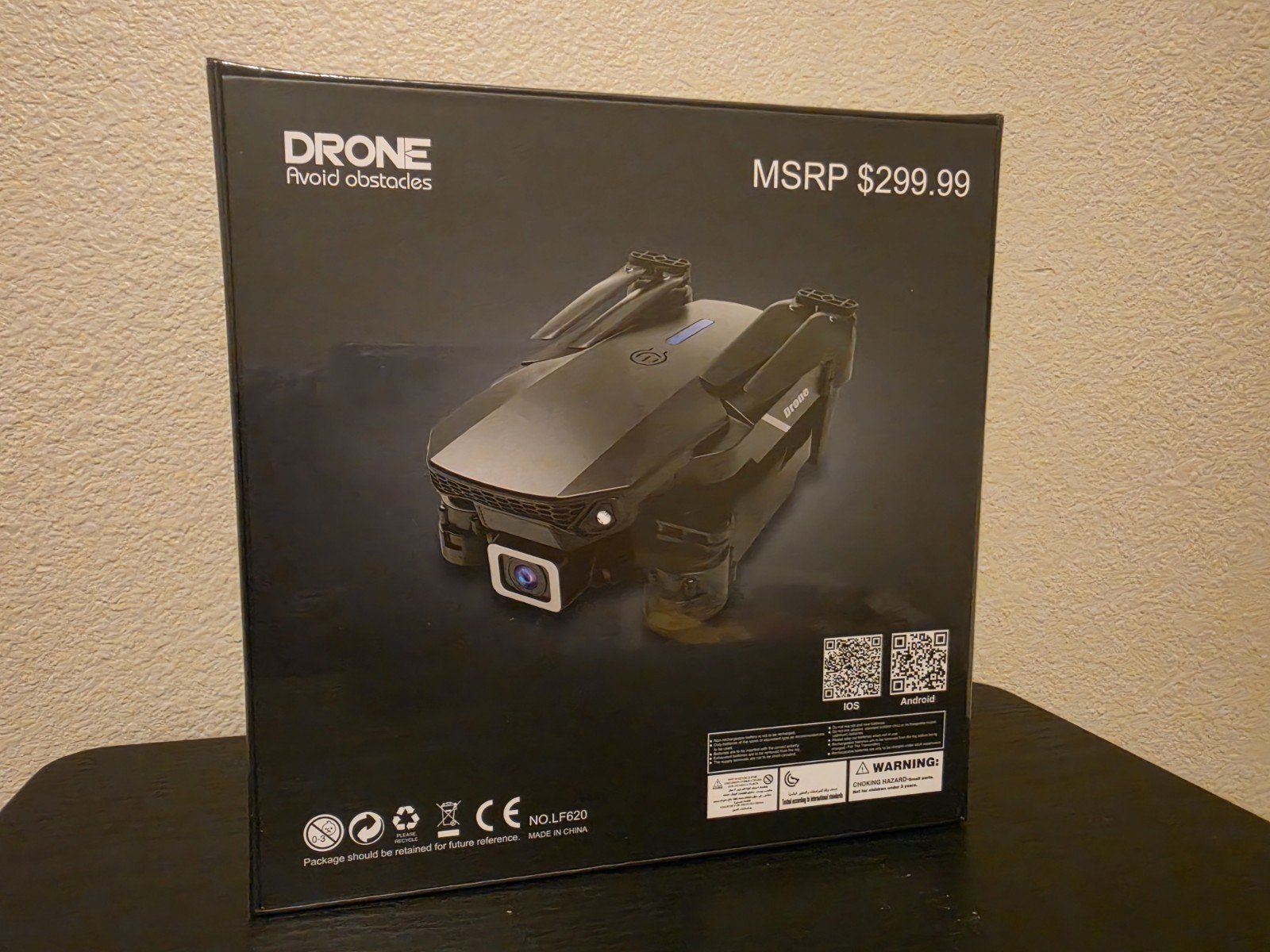 YOMI LF620 Camera Drone w/ Obstacle Avoidance, App Controller, 4K HD Recording