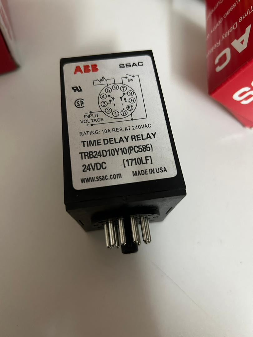 1 Pc. New TRB24D10Y10 Time Delay Relay 24VDC