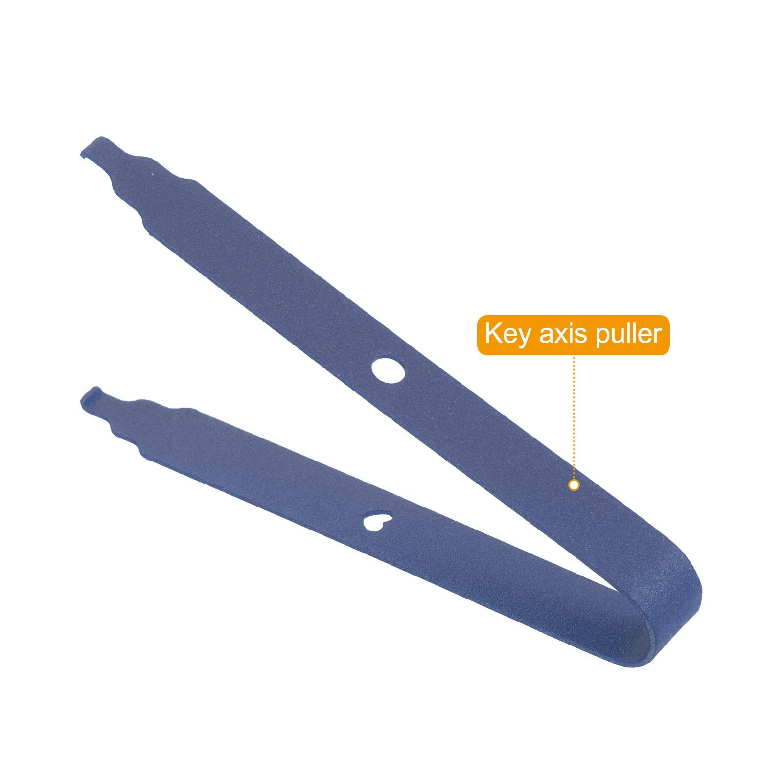 Keycap Puller Switch Remover DIY Tool Fixing Keyboard Steel, Blue