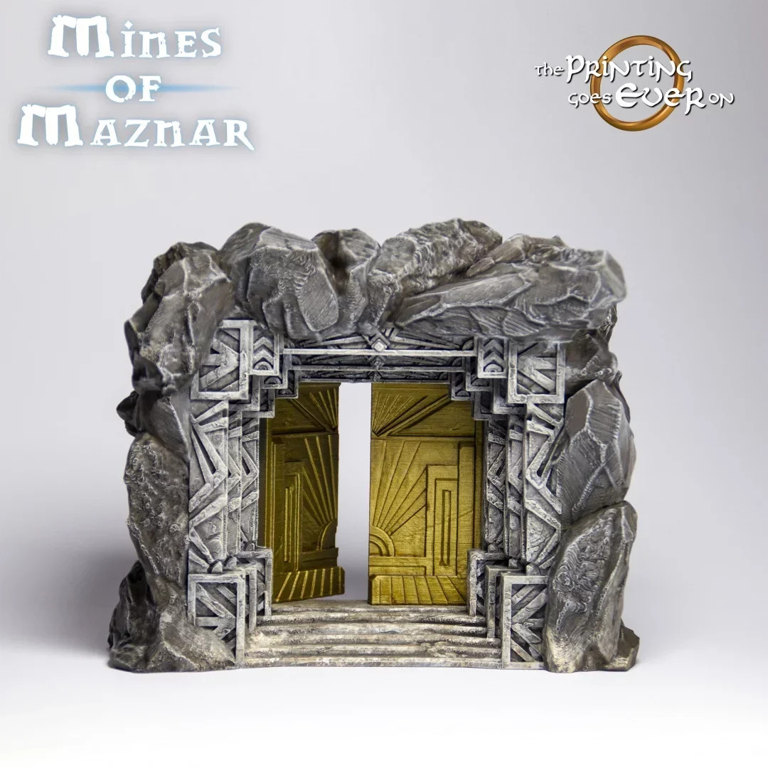 Dwarven Gate - Resin Tabletop Miniature