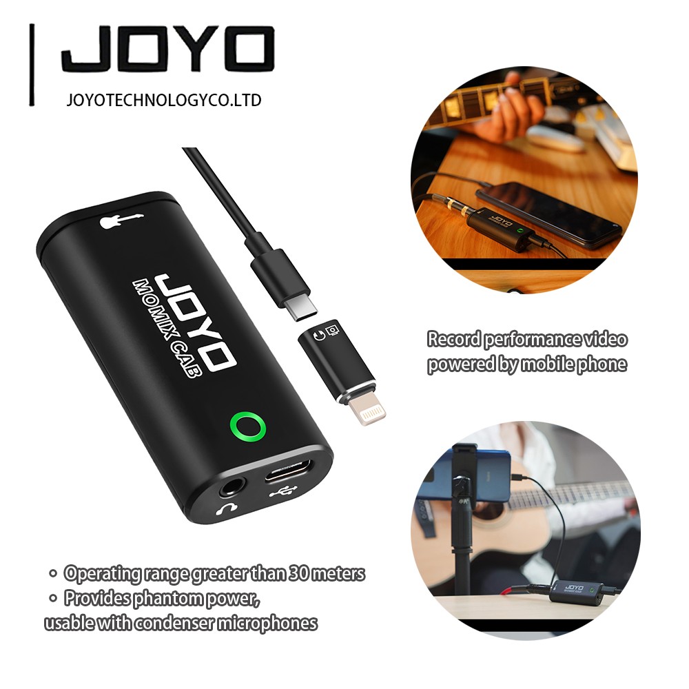 JOYO Instrument Internal Recording Sound Card Headphone Monitoring Plug Play（OP）