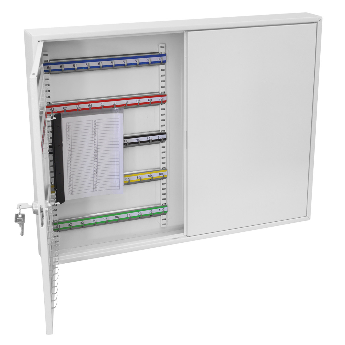 Sealey Wide Key Cabinet 200 Key Capacity SKC200W