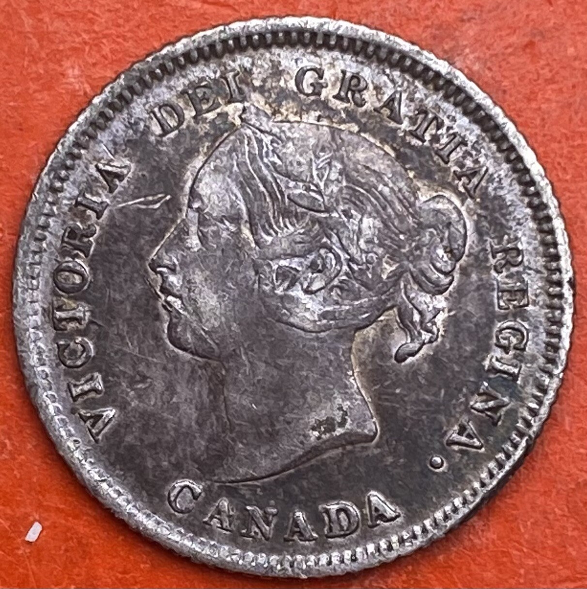 1881H Canada 5 Cents - VF - Lot#5107