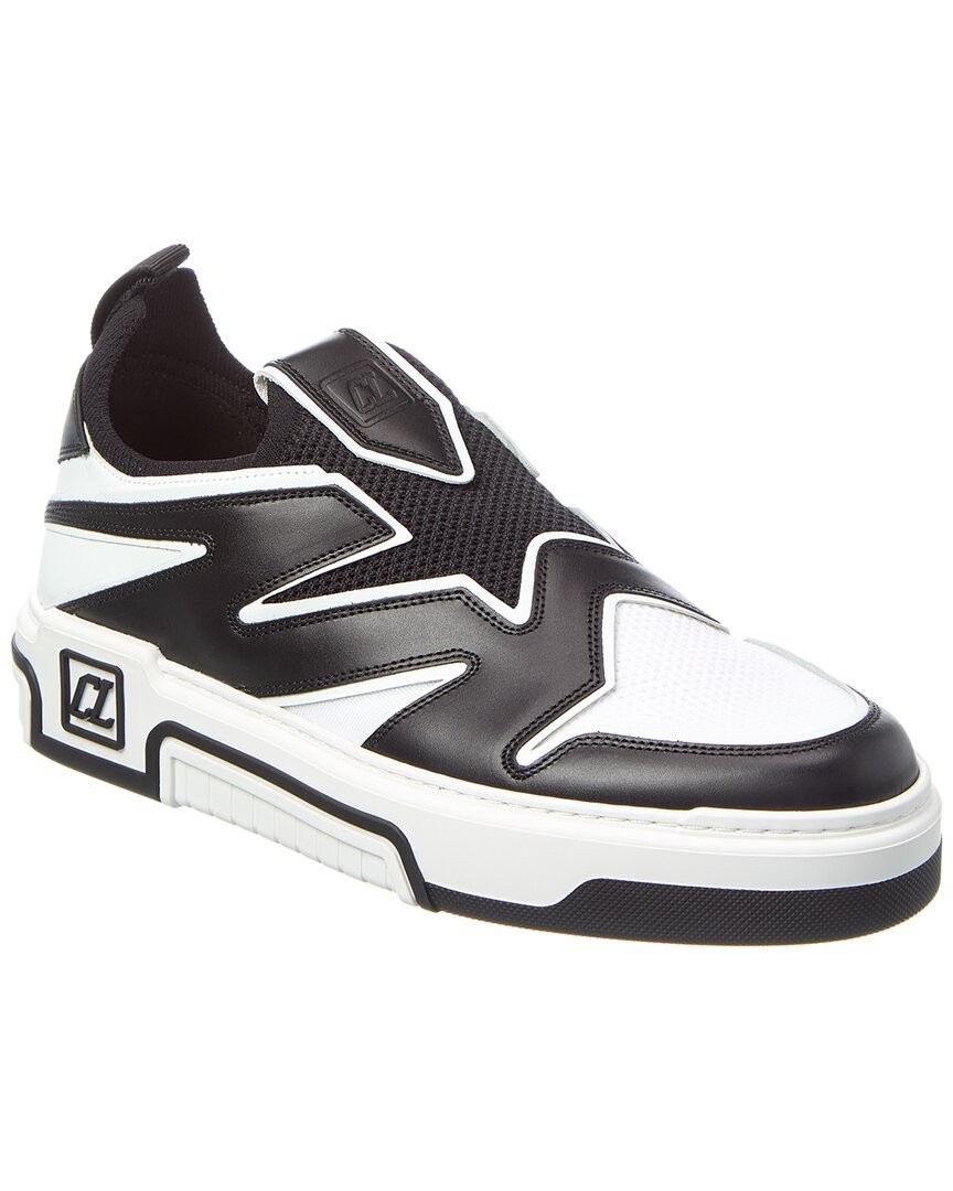 Christian Louboutin Astroflash Leather Sneaker Men's Black 41