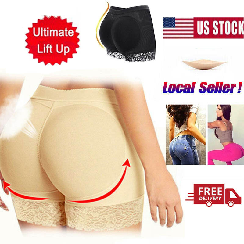 Sexy Padded Pads Panties Butt Lifter Hip Enhancer Underwear Buttock Shapewear