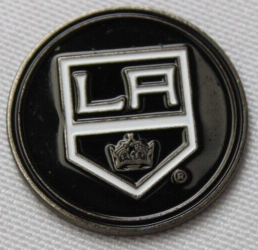 L.A. KINGS, LOS ANGELES KINGS ICE HOCKEY - GOLF BALL MARKER, 1 INCH *QUICK SHIP*