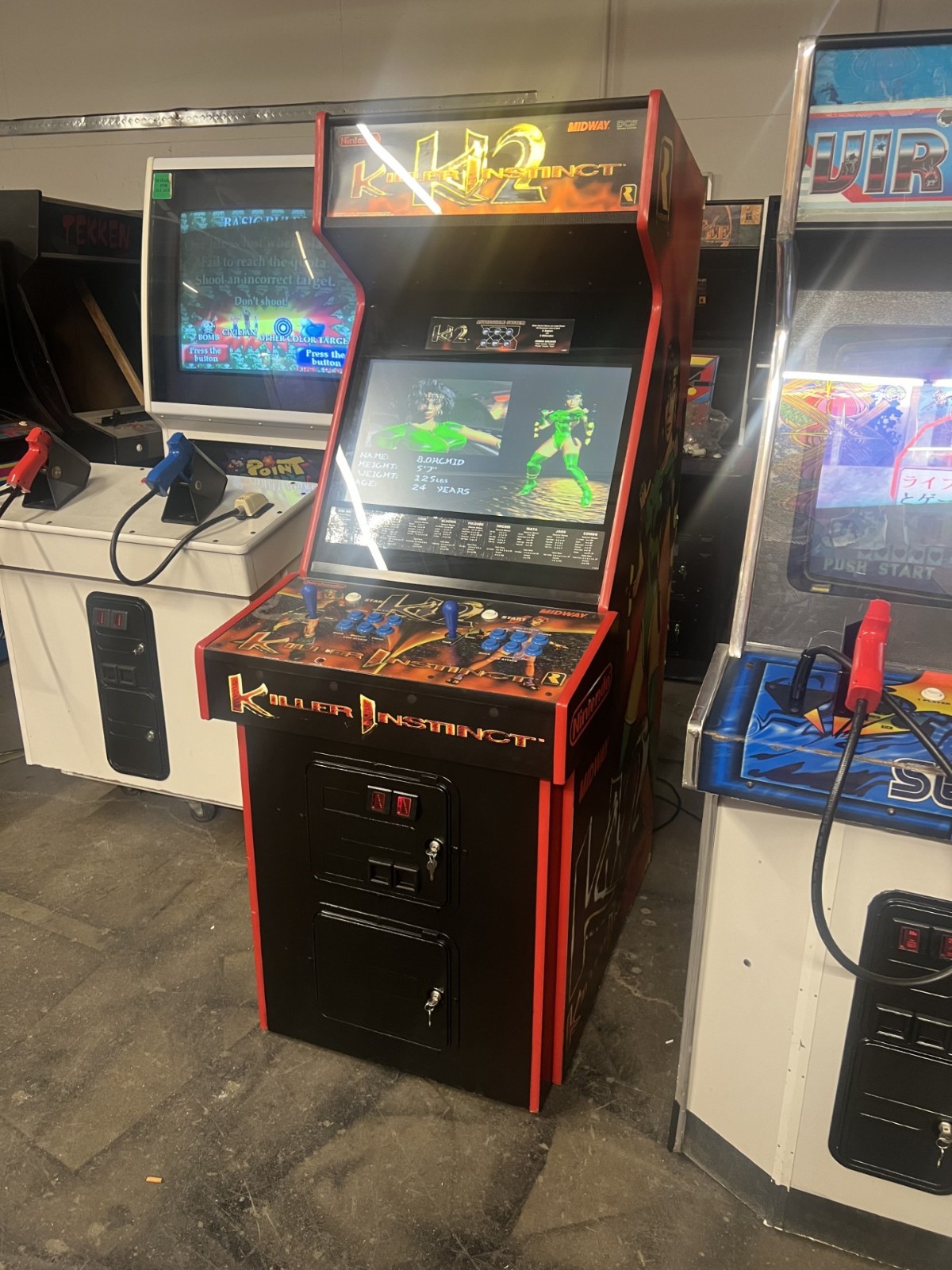 KILLER INSTINCT II ARCADE MACHINE by MIDWAY 1996 (Excellent Condition)