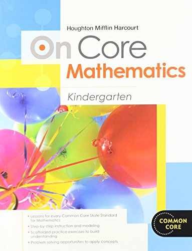 On Core Mathematics - Paperback, by Houghton Mifflin Harcourt - Very Good