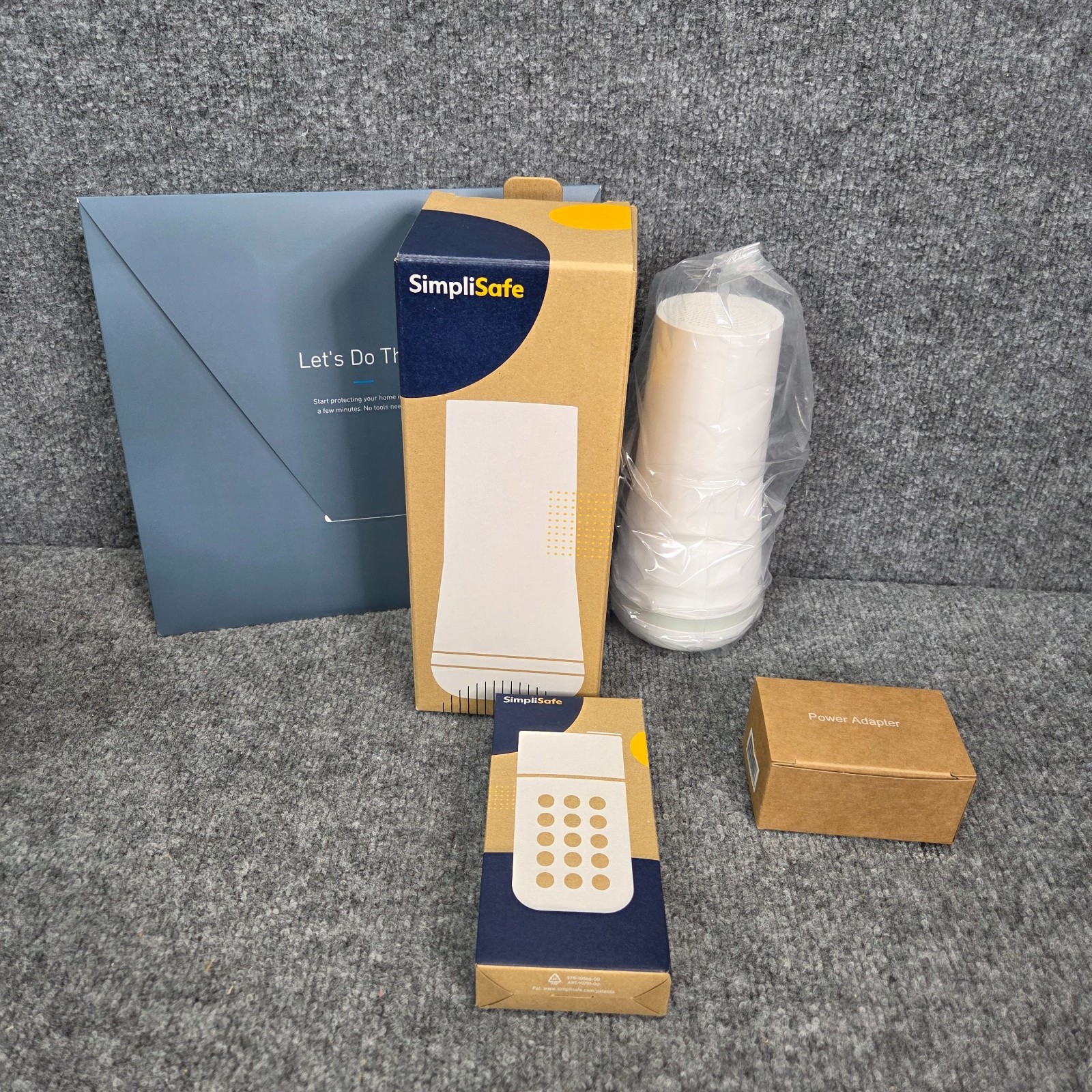 SimpliSafe Wireless Base Station (SSBS3) and Security Keypad (KP3W) New In Box