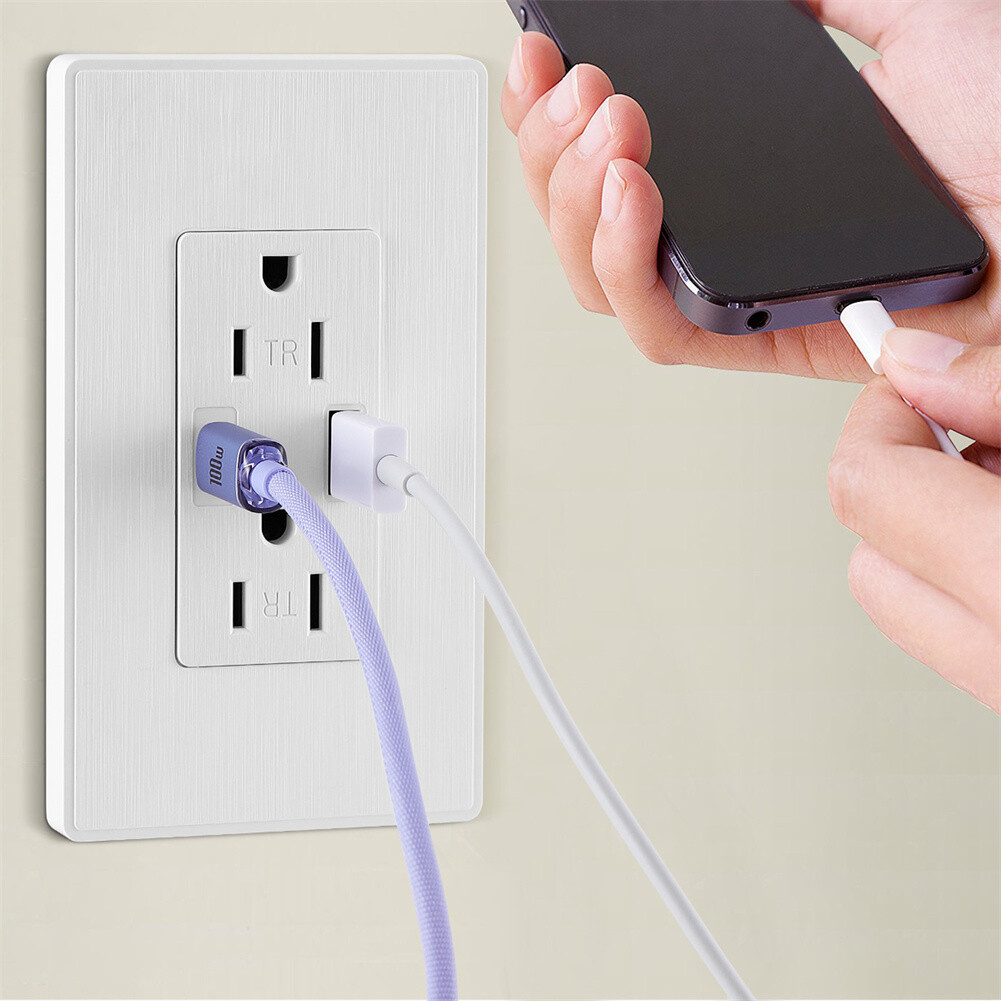 USB Outlet Type-C/A Wall Charger 15A TR Receptacle Plug Electrical Socket US