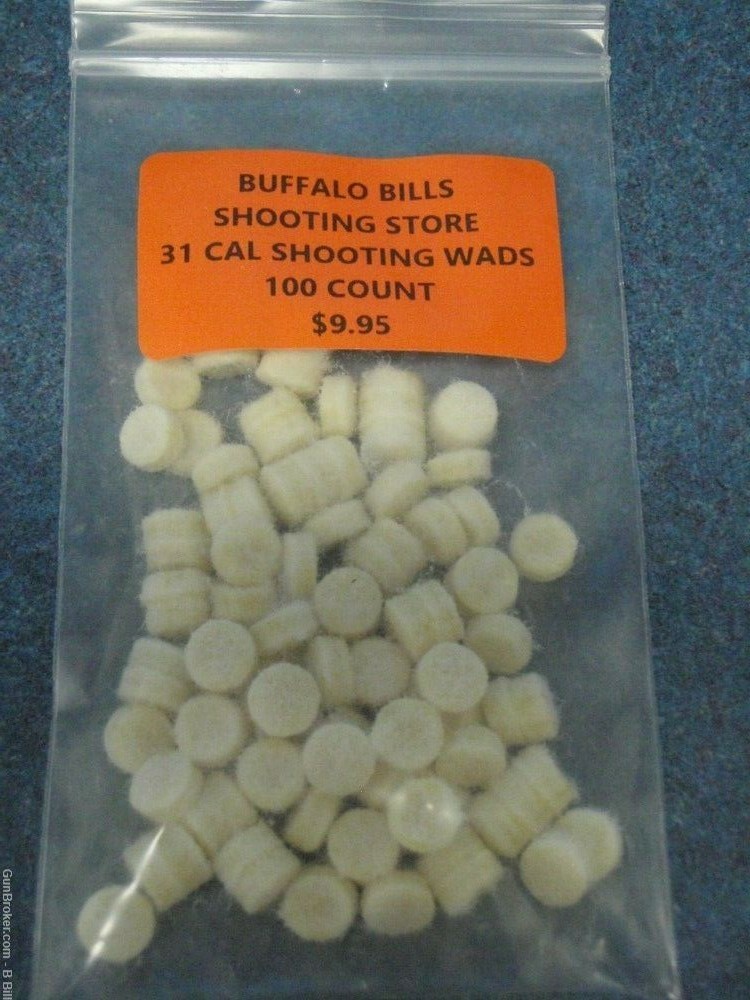 ORIGINAL BUFFALO BILLS WONDERWADS 31 cal
