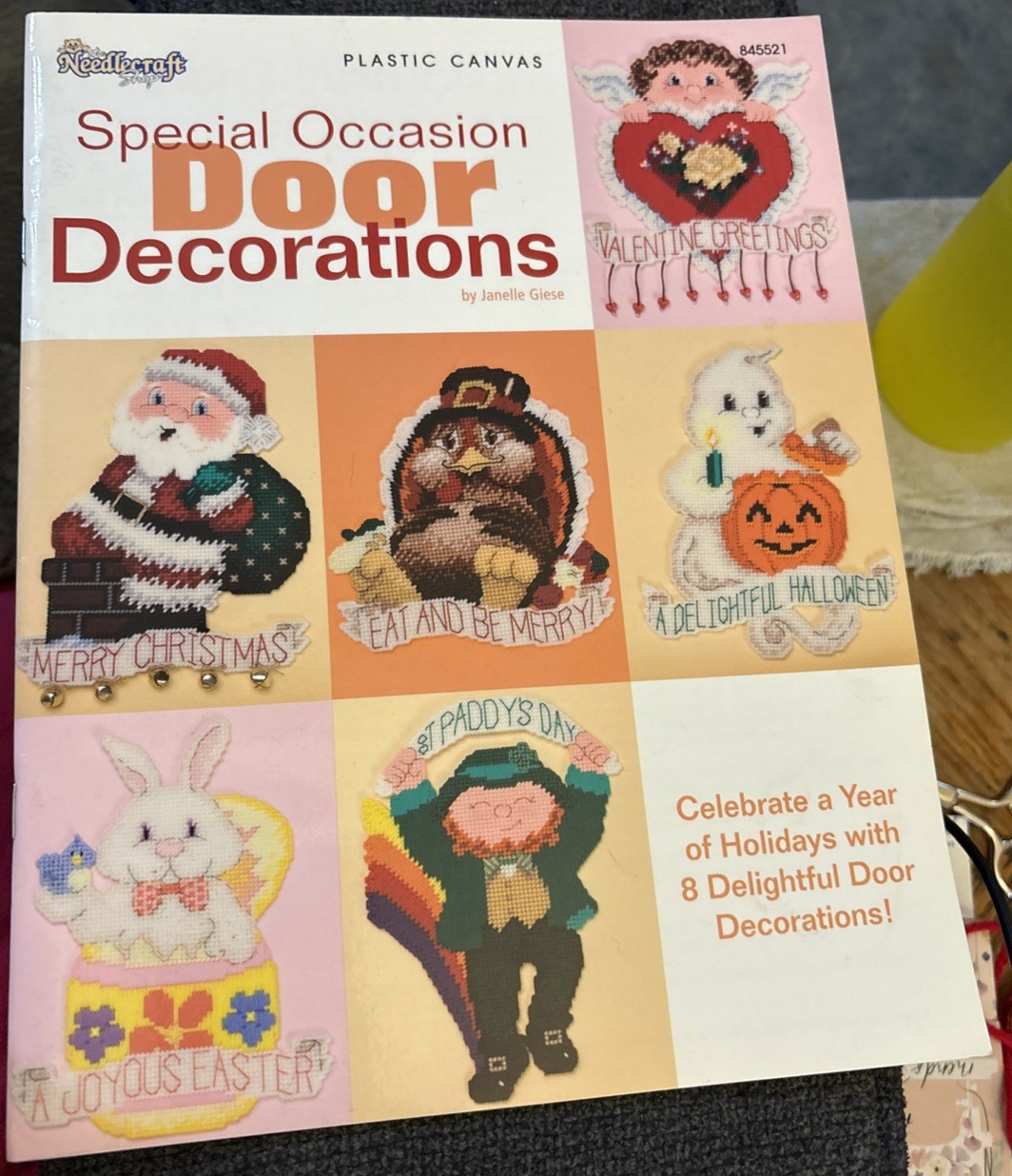 Vtg Rare Needlecraft Shop SPECIAL OCCASION DOOR DECORATIONS 2005 Bk 845521
